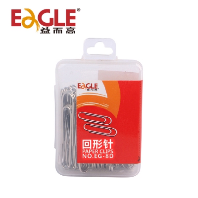 50粒50mm银色回形针PP盒