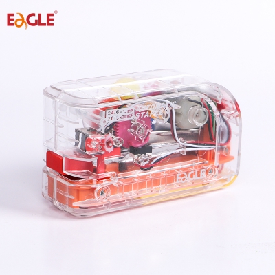 透明电动订书机