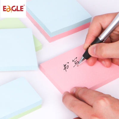 挂袋装彩色告示贴75125mm