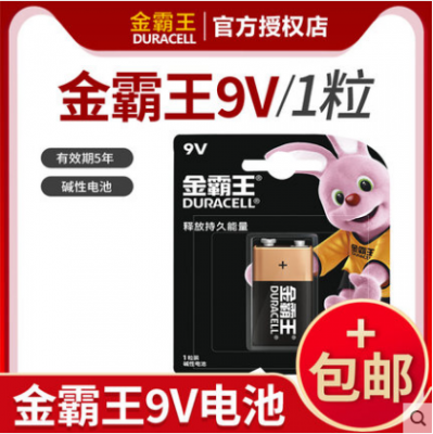 金霸王9V1节电池