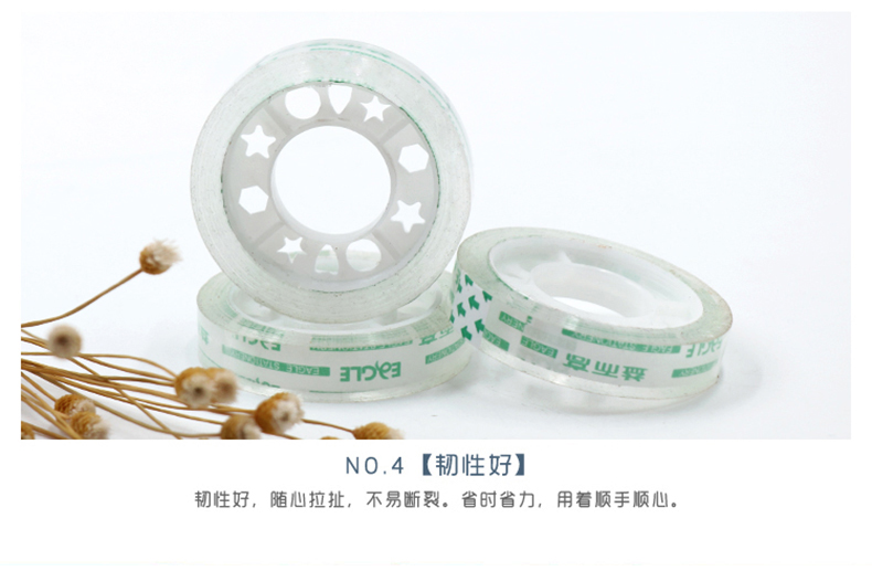 1.2cm*30y透明文具胶