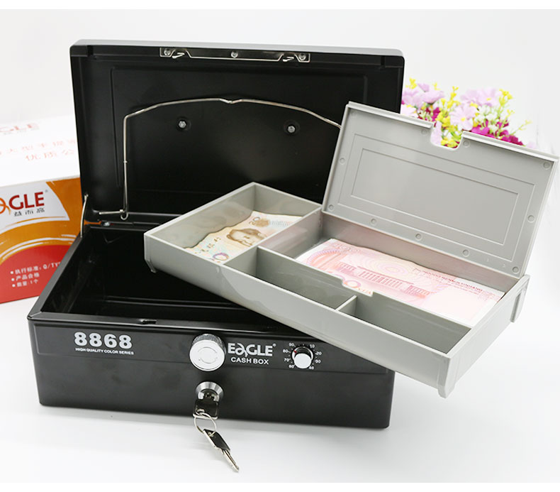 特大型金属手提金库(密码)