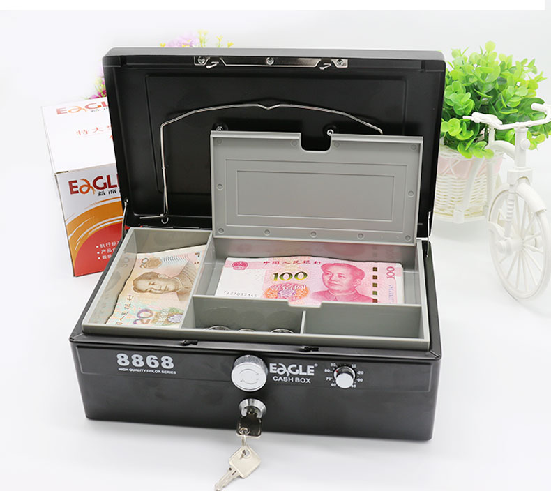 特大型金属手提金库(密码)